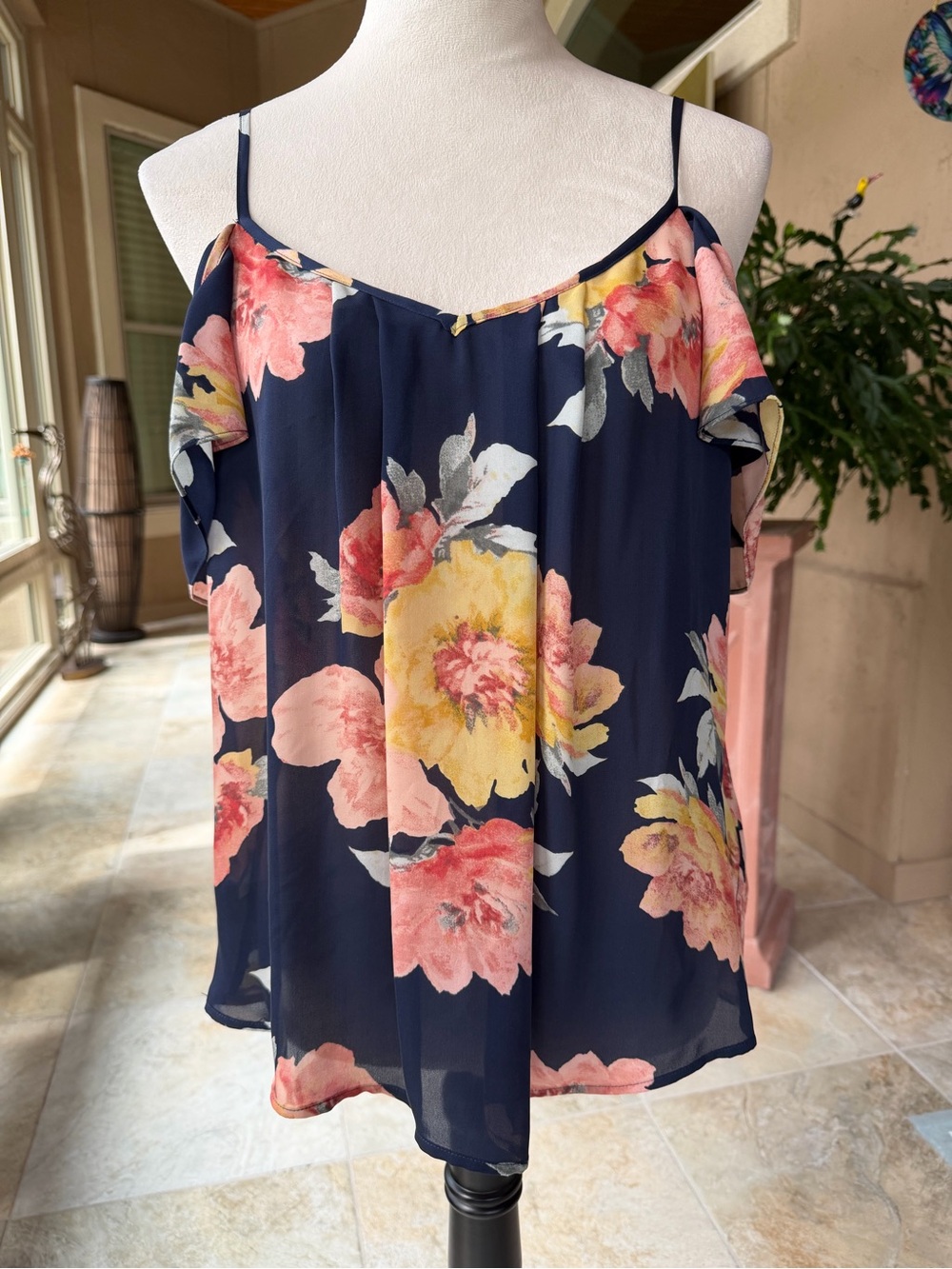Joie off the shoulder blouse, size M.